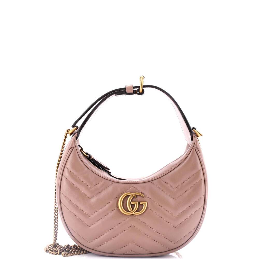 Gucci Marmont Half Moon Hobo Mini